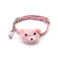 Adjustable Pile Cartoon Design Polyester Cat Bell Collar